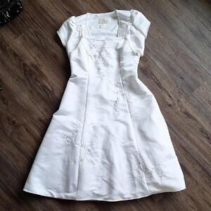 Cinderella Girls Formal Church Communion Dress Size 10.5